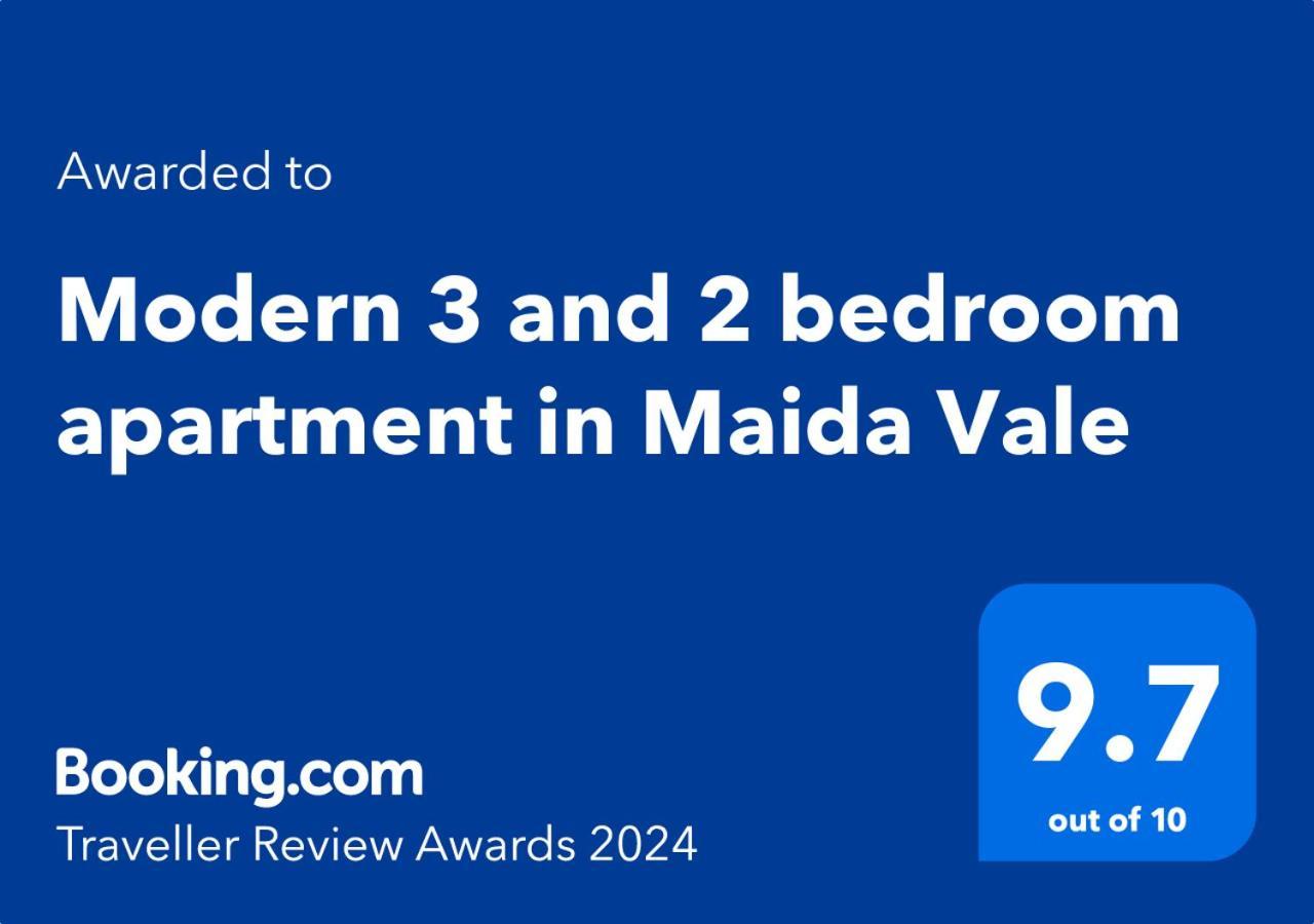 Modern 3 And 2 Bedroom Apartment In Maida Vale Londres Exterior foto